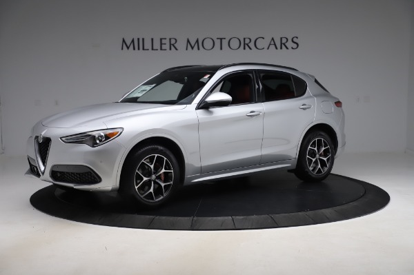 New 2020 Alfa Romeo Stelvio Ti Sport Q4 for sale $53,545 at Alfa Romeo of Westport in Westport CT 06880 2