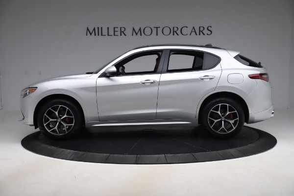 New 2020 Alfa Romeo Stelvio Ti Sport Q4 for sale $53,545 at Alfa Romeo of Westport in Westport CT 06880 3