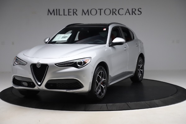 New 2020 Alfa Romeo Stelvio Ti Sport Q4 for sale $53,545 at Alfa Romeo of Westport in Westport CT 06880 1