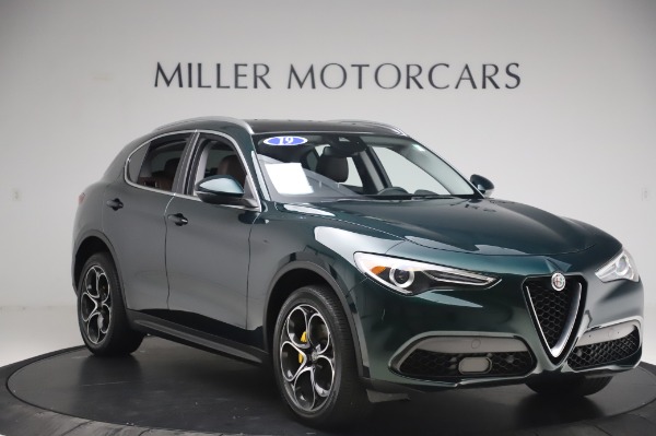 Used 2019 Alfa Romeo Stelvio Ti Lusso for sale Sold at Alfa Romeo of Westport in Westport CT 06880 11