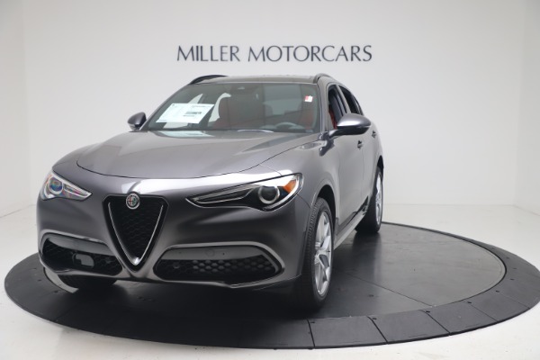 New 2020 Alfa Romeo Stelvio Ti Sport Q4 for sale $53,545 at Alfa Romeo of Westport in Westport CT 06880 1