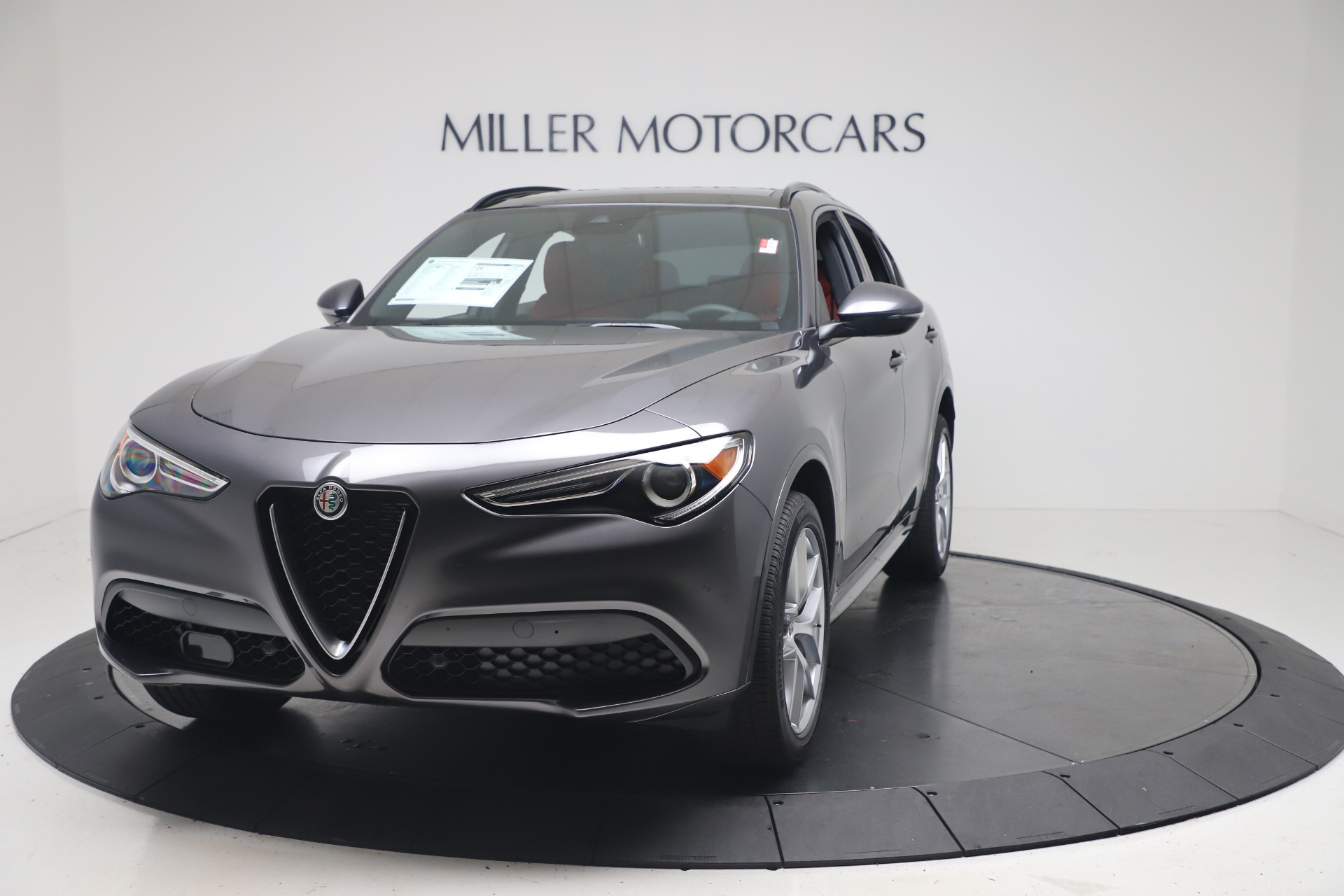 New 2020 Alfa Romeo Stelvio Ti Sport Q4 for sale $53,545 at Alfa Romeo of Westport in Westport CT 06880 1