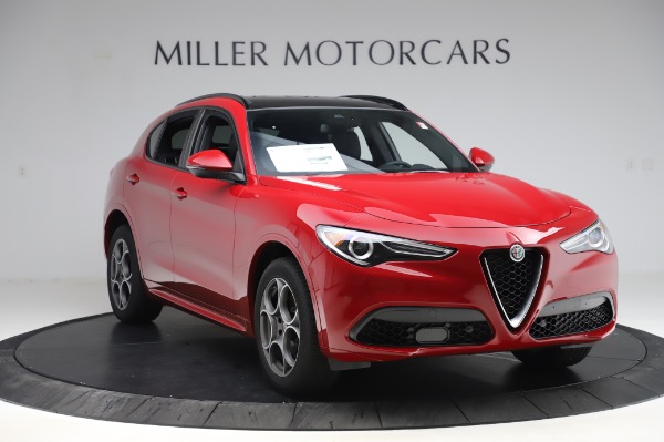 New 2020 Alfa Romeo Stelvio Sport Q4 for sale $45,645 at Alfa Romeo of Westport in Westport CT 06880 11