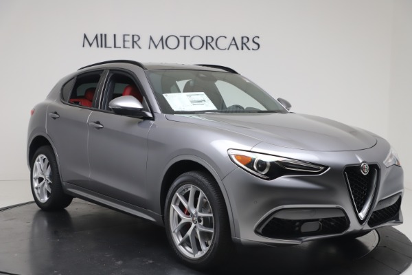 New 2020 Alfa Romeo Stelvio Ti Sport Q4 for sale $53,545 at Alfa Romeo of Westport in Westport CT 06880 11