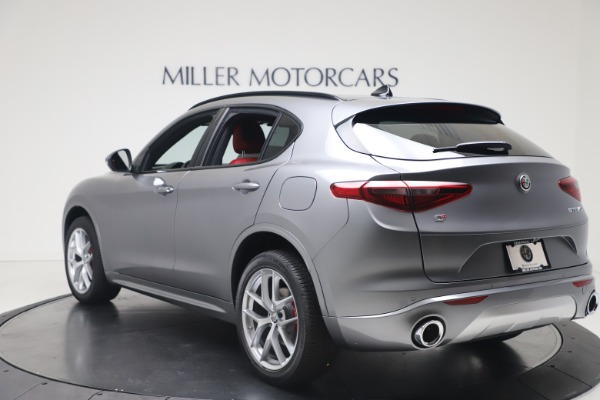 New 2020 Alfa Romeo Stelvio Ti Sport Q4 for sale $53,545 at Alfa Romeo of Westport in Westport CT 06880 5