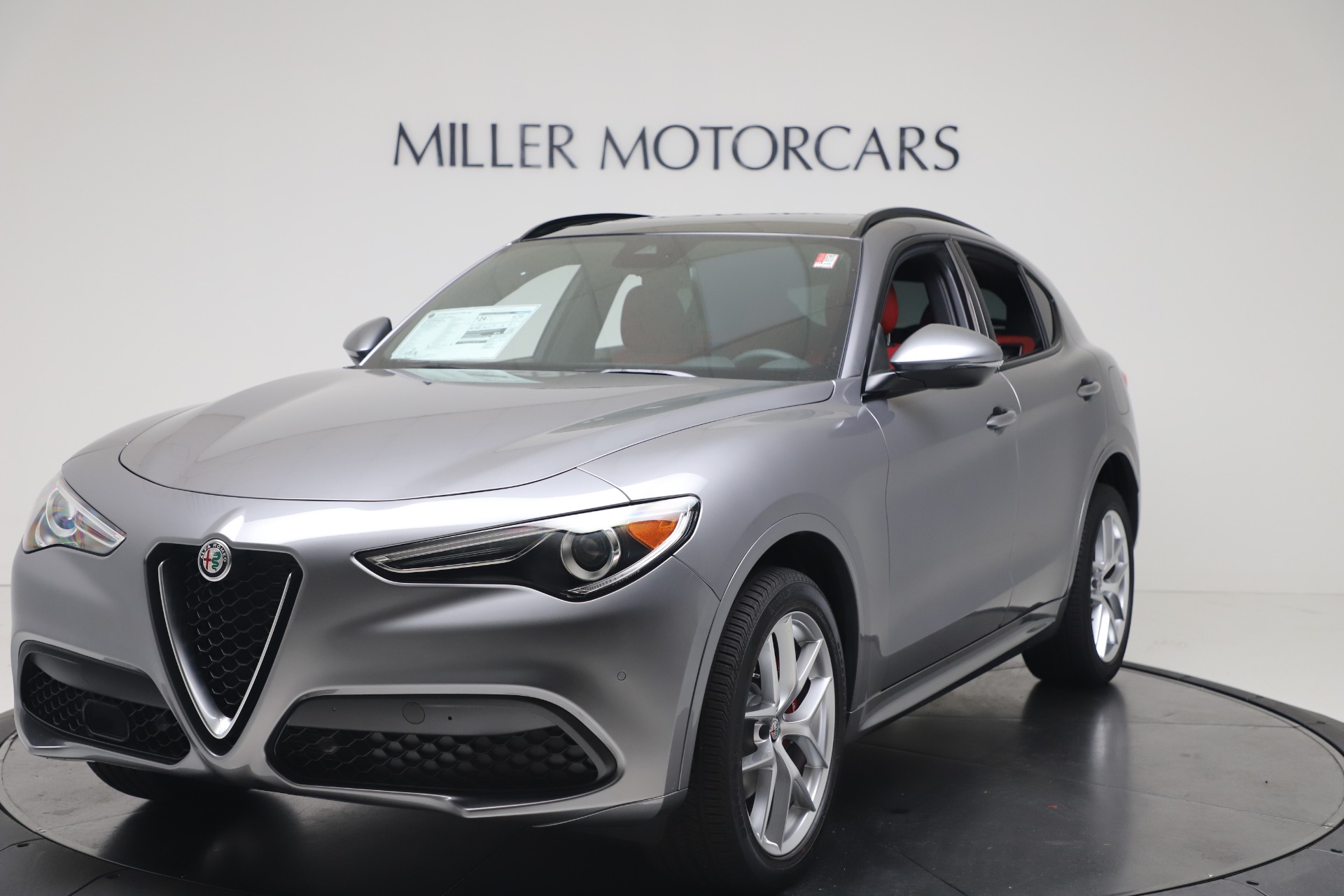 New 2020 Alfa Romeo Stelvio Ti Sport Q4 for sale $53,545 at Alfa Romeo of Westport in Westport CT 06880 1