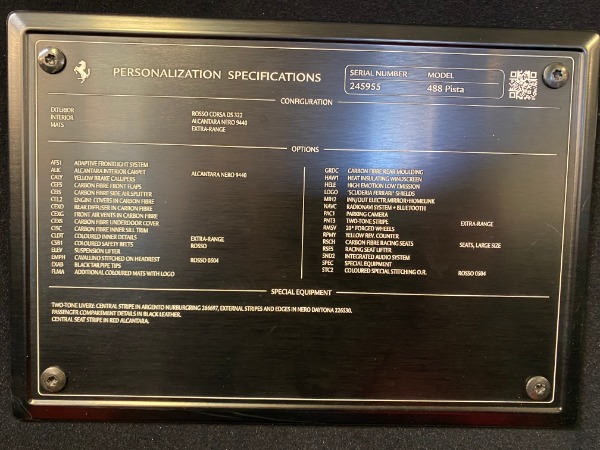 Used 2019 Ferrari 488 Pista for sale $447,900 at Alfa Romeo of Westport in Westport CT 06880 28