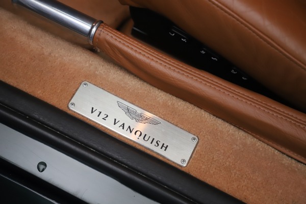 Used 2003 Aston Martin V12 Vanquish Coupe for sale Sold at Alfa Romeo of Westport in Westport CT 06880 16