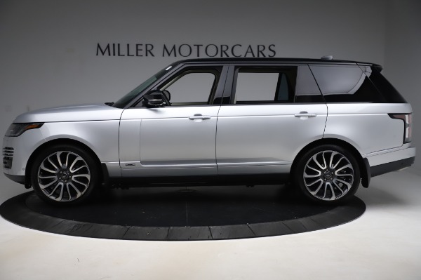 Used 2019 Land Rover Range Rover Supercharged LWB for sale Sold at Alfa Romeo of Westport in Westport CT 06880 3