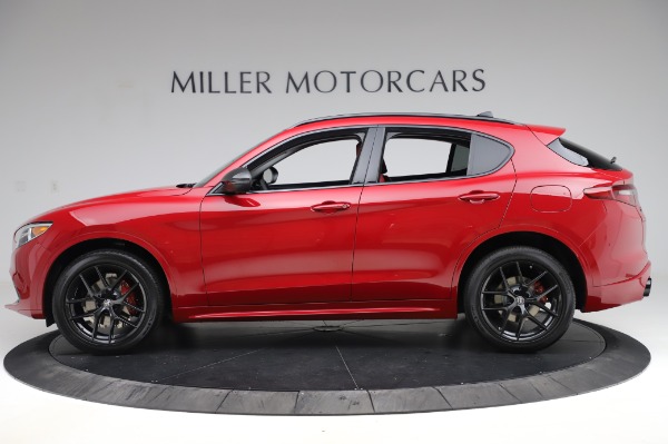 New 2020 Alfa Romeo Stelvio Ti Sport Q4 for sale Sold at Alfa Romeo of Westport in Westport CT 06880 2