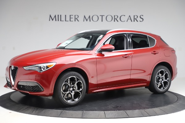 New 2020 Alfa Romeo Stelvio Ti Lusso Q4 for sale Sold at Alfa Romeo of Westport in Westport CT 06880 2