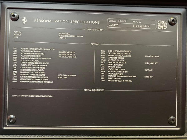 Used 2020 Ferrari 812 Superfast for sale $399,900 at Alfa Romeo of Westport in Westport CT 06880 20