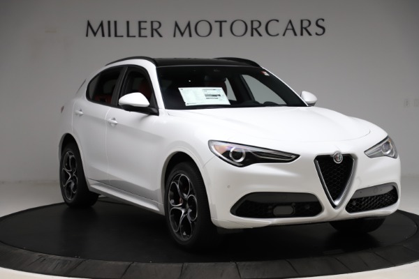 New 2020 Alfa Romeo Stelvio Ti Sport Q4 for sale Sold at Alfa Romeo of Westport in Westport CT 06880 11