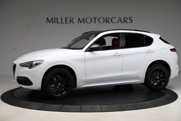 New 2020 Alfa Romeo Stelvio Ti Sport Q4 for sale Sold at Alfa Romeo of Westport in Westport CT 06880 2