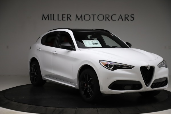 New 2021 Alfa Romeo Stelvio Ti Sport Q4 for sale Sold at Alfa Romeo of Westport in Westport CT 06880 11