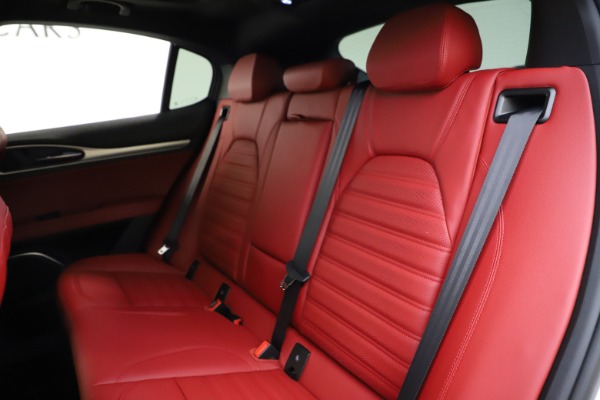 New 2021 Alfa Romeo Stelvio Ti Sport Q4 for sale Sold at Alfa Romeo of Westport in Westport CT 06880 18