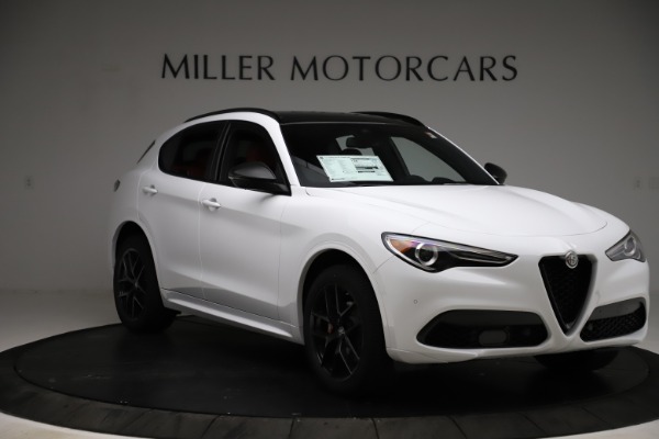 New 2021 Alfa Romeo Stelvio Ti Sport Q4 for sale Sold at Alfa Romeo of Westport in Westport CT 06880 11