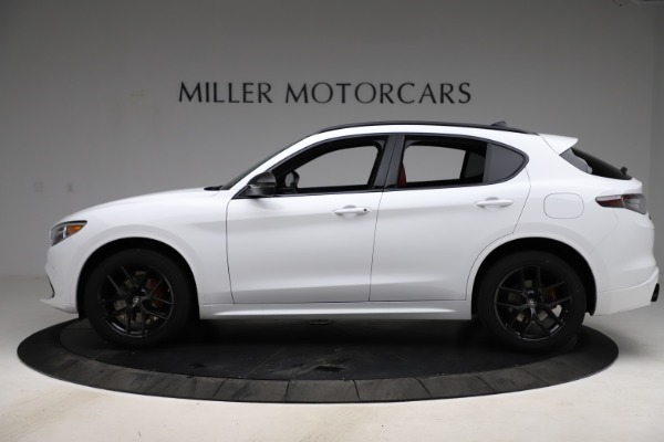 New 2021 Alfa Romeo Stelvio Ti Sport Q4 for sale Sold at Alfa Romeo of Westport in Westport CT 06880 3