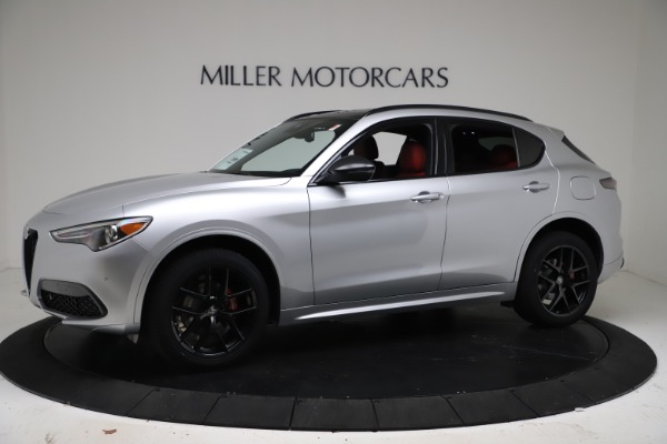 New 2021 Alfa Romeo Stelvio Ti Sport Q4 for sale Sold at Alfa Romeo of Westport in Westport CT 06880 2