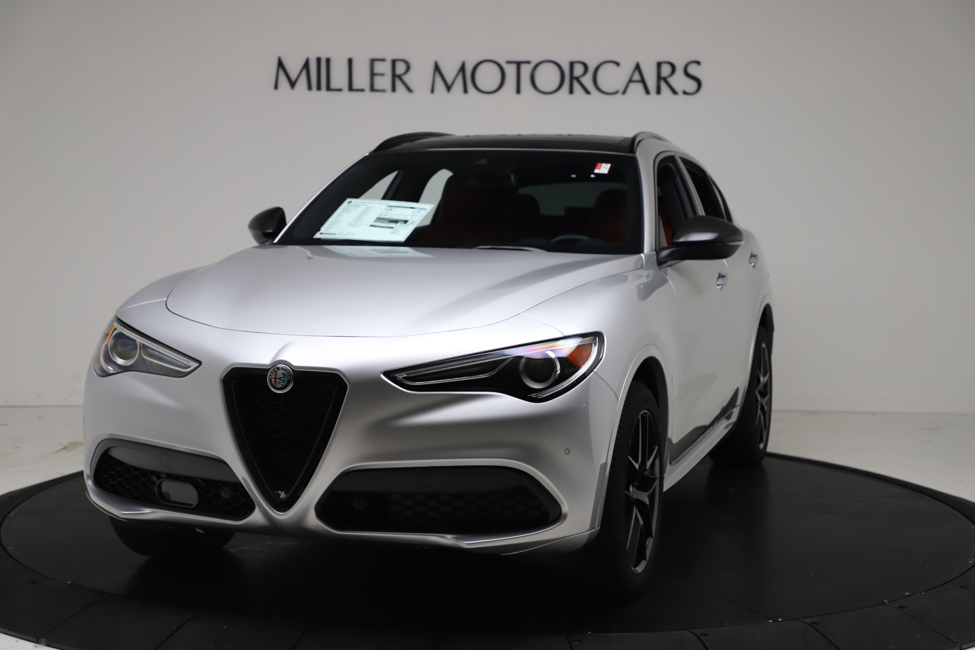 New 2021 Alfa Romeo Stelvio Ti Sport Q4 for sale Call for price at Alfa Romeo of Westport in Westport CT 06880 1