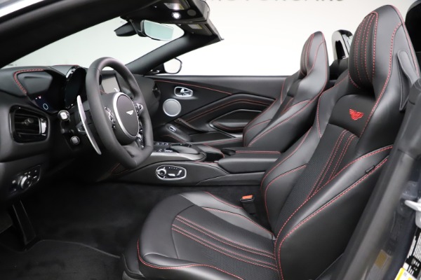 New 2021 Aston Martin Vantage Roadster Convertible for sale Sold at Alfa Romeo of Westport in Westport CT 06880 21