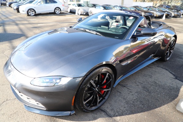 New 2021 Aston Martin Vantage Roadster Convertible for sale Sold at Alfa Romeo of Westport in Westport CT 06880 28