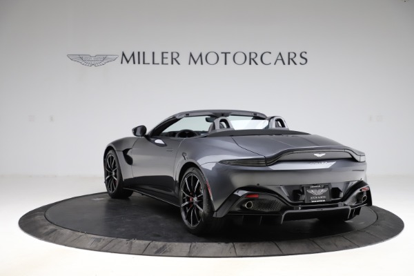 New 2021 Aston Martin Vantage Roadster Convertible for sale Sold at Alfa Romeo of Westport in Westport CT 06880 4