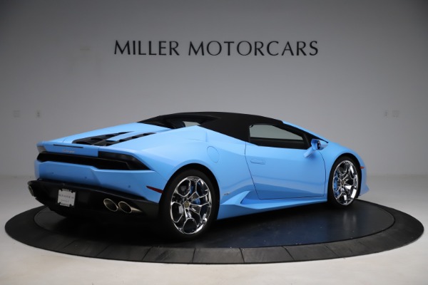 Used 2016 Lamborghini Huracan LP 610-4 Spyder for sale Sold at Alfa Romeo of Westport in Westport CT 06880 15