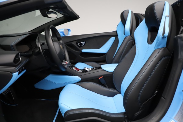 Used 2016 Lamborghini Huracan LP 610-4 Spyder for sale Sold at Alfa Romeo of Westport in Westport CT 06880 18