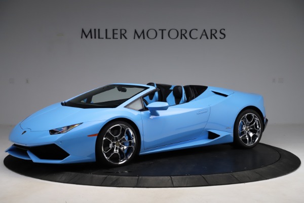 Used 2016 Lamborghini Huracan LP 610-4 Spyder for sale Sold at Alfa Romeo of Westport in Westport CT 06880 2