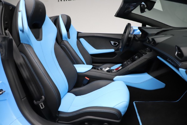 Used 2016 Lamborghini Huracan LP 610-4 Spyder for sale Sold at Alfa Romeo of Westport in Westport CT 06880 24