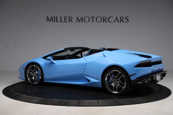 Used 2016 Lamborghini Huracan LP 610-4 Spyder for sale Sold at Alfa Romeo of Westport in Westport CT 06880 4