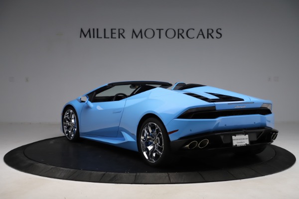 Used 2016 Lamborghini Huracan LP 610-4 Spyder for sale Sold at Alfa Romeo of Westport in Westport CT 06880 5