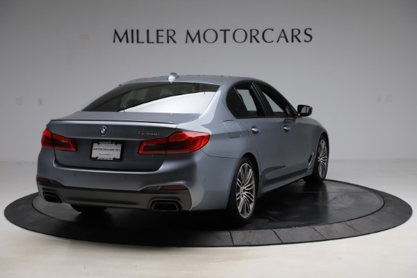 Used 2018 BMW 5 Series M550i xDrive for sale $49,900 at Alfa Romeo of Westport in Westport CT 06880 7
