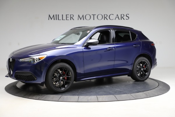 New 2021 Alfa Romeo Stelvio Ti Sport Q4 for sale Sold at Alfa Romeo of Westport in Westport CT 06880 2