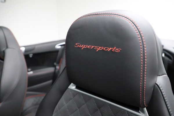 Used 2018 Bentley Continental GT Supersports for sale Sold at Alfa Romeo of Westport in Westport CT 06880 27