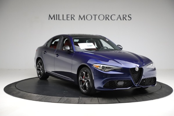 New 2021 Alfa Romeo Giulia Ti Sport for sale $54,050 at Alfa Romeo of Westport in Westport CT 06880 13