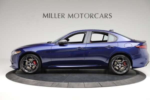 New 2021 Alfa Romeo Giulia Ti Sport for sale $54,050 at Alfa Romeo of Westport in Westport CT 06880 3
