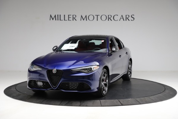 New 2021 Alfa Romeo Giulia Ti Sport for sale $54,050 at Alfa Romeo of Westport in Westport CT 06880 1