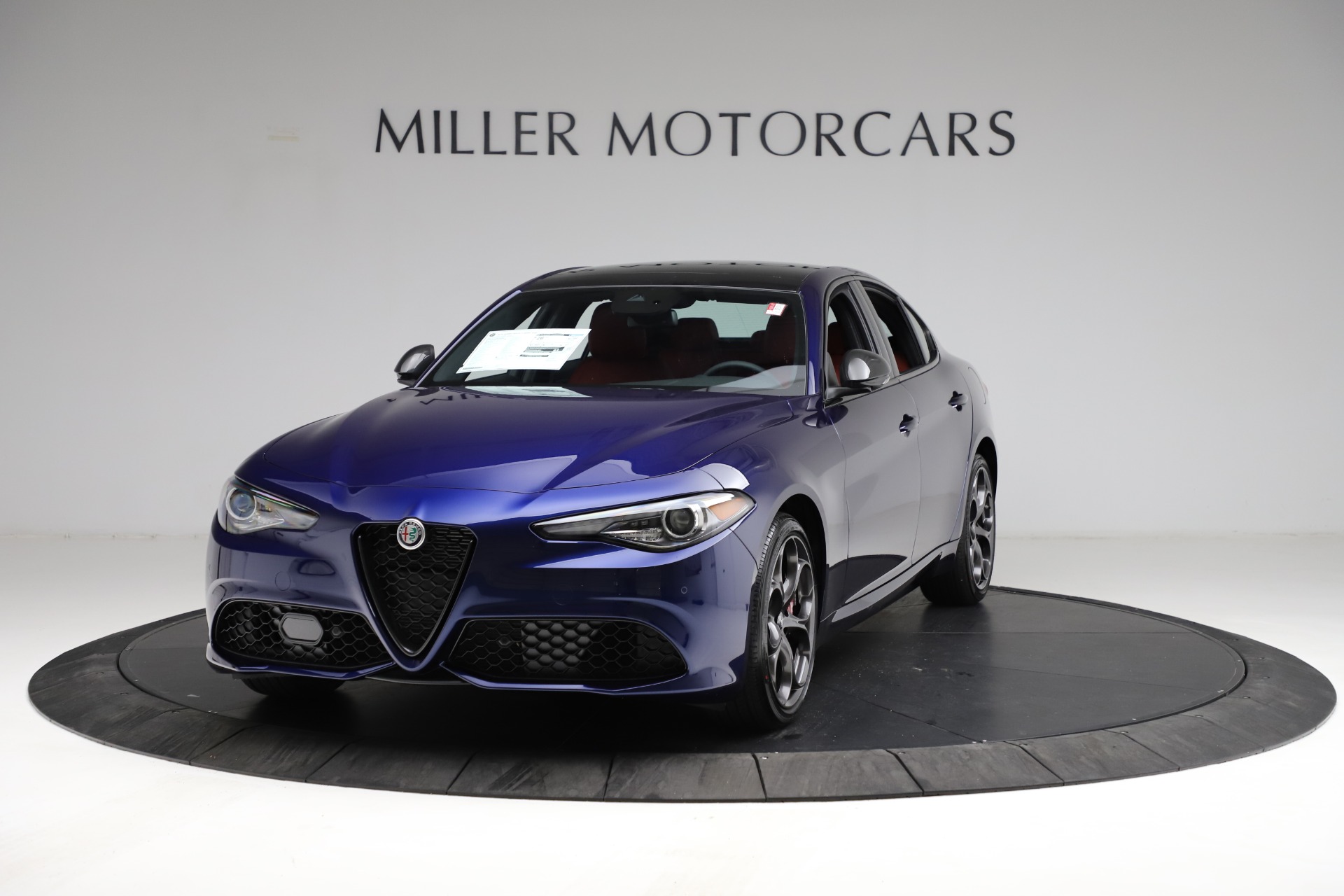 New 2021 Alfa Romeo Giulia Ti Sport for sale $54,050 at Alfa Romeo of Westport in Westport CT 06880 1