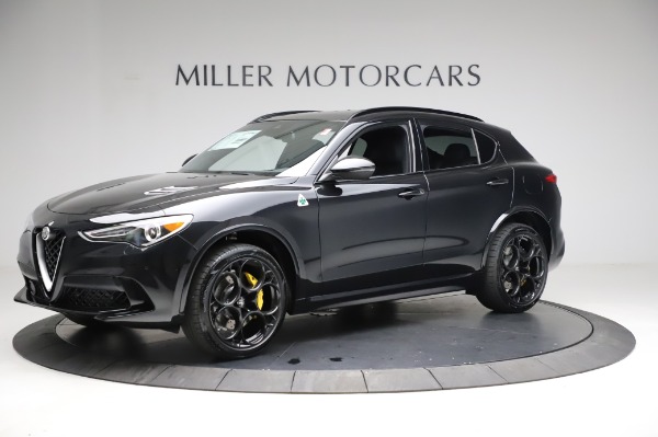 New 2021 Alfa Romeo Stelvio Quadrifoglio for sale Sold at Alfa Romeo of Westport in Westport CT 06880 2