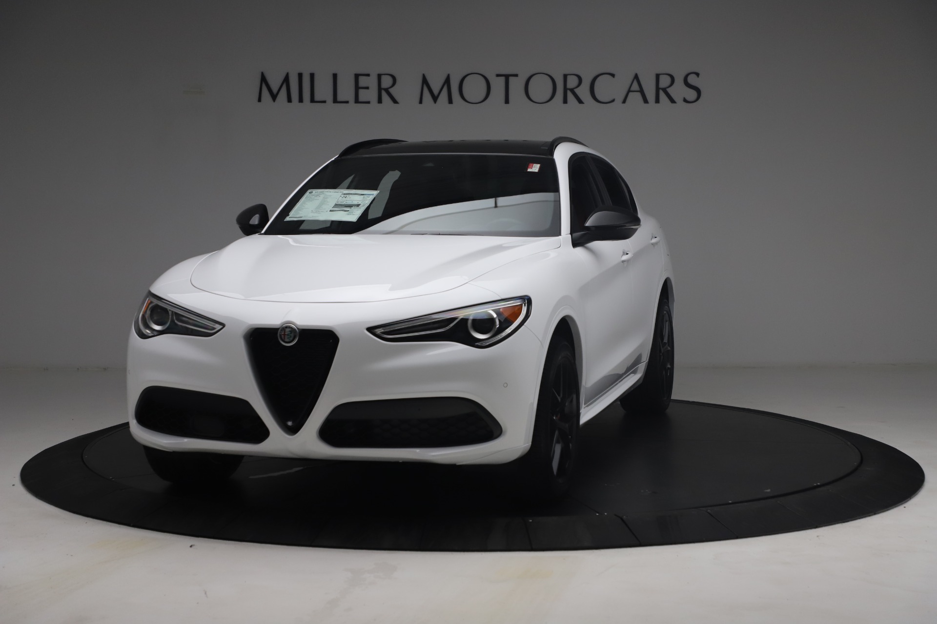 New 2021 Alfa Romeo Stelvio Ti Sport Q4 for sale Sold at Alfa Romeo of Westport in Westport CT 06880 1