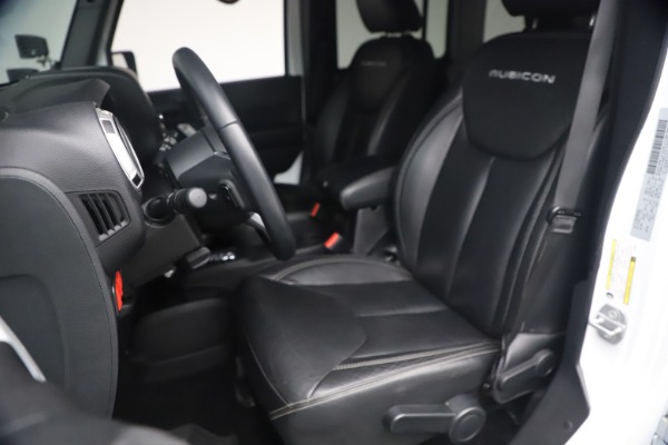 Used 2015 Jeep Wrangler Unlimited Rubicon Hard Rock for sale Sold at Alfa Romeo of Westport in Westport CT 06880 16