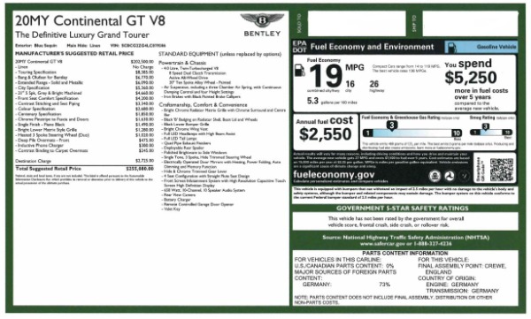 Used 2020 Bentley Continental GT V8 for sale $249,900 at Alfa Romeo of Westport in Westport CT 06880 28