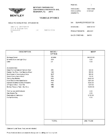 Used 2021 Bentley Bentayga Speed for sale Sold at Alfa Romeo of Westport in Westport CT 06880 27