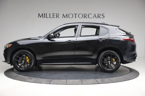 New 2021 Alfa Romeo Stelvio Ti for sale $51,955 at Alfa Romeo of Westport in Westport CT 06880 3