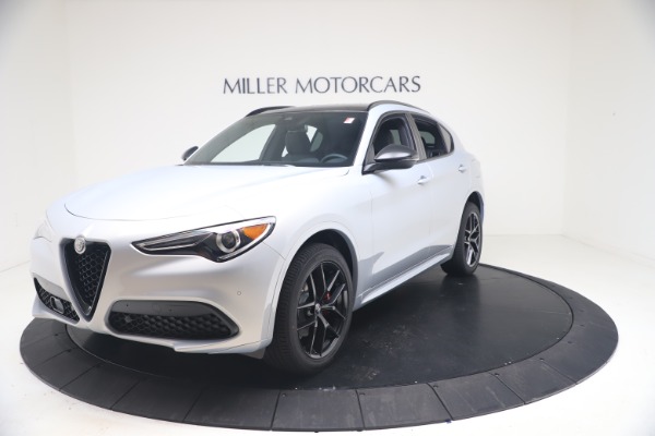 New 2021 Alfa Romeo Stelvio Ti Sport Q4 for sale Sold at Alfa Romeo of Westport in Westport CT 06880 1