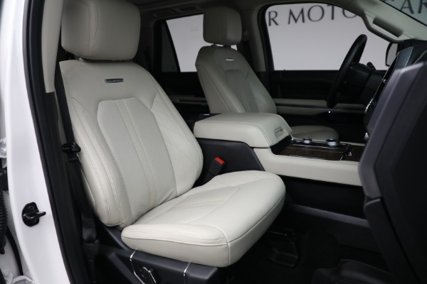 Used 2019 Ford Expedition MAX Platinum for sale Sold at Alfa Romeo of Westport in Westport CT 06880 20