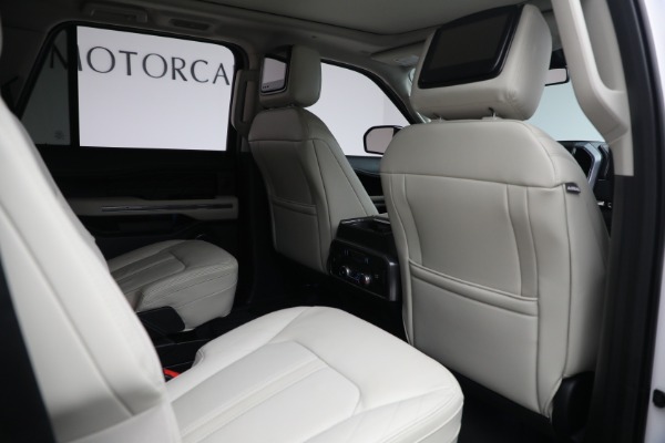 Used 2019 Ford Expedition MAX Platinum for sale Sold at Alfa Romeo of Westport in Westport CT 06880 21