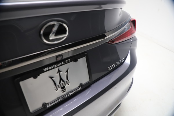 Used 2019 Lexus ES 350 F SPORT for sale Sold at Alfa Romeo of Westport in Westport CT 06880 23